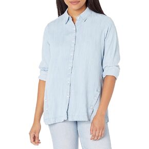 Foxcroft Women's Cassie 3/4 Sleeve Tencel Blouse