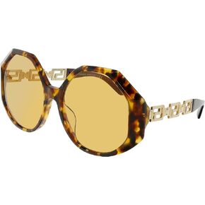 Versace Orange Geometric Ladies Sunglasses VE4395F 5119/7 59