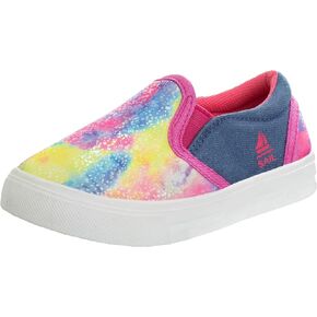 Girl's Slip on Light-Weight Breathable Walking Sneakers