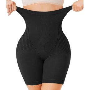 Nebility Shapewear for Women Tummy Control Panties Thigh Slimmer High Waist Body Shaper Shorts Butt Lifter Seamless Underwear
