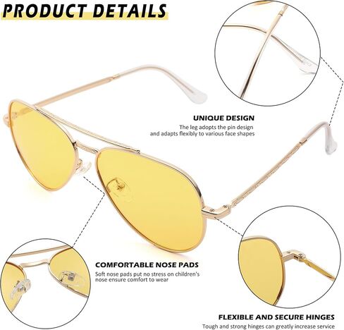 نظارات شمسية مستقطبة كلاسيكية من برو اكمي للنساء والرجال - حماية من الأشعة فوق البنفسجية 400 57 ملم in Kuwait