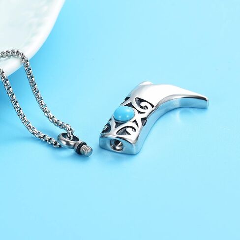 Inlay Turquoise Cowboy Boots memorial Ash Jewelry Keepsake Cremation Urn Necklace For Men&Women in Saudi Arabia