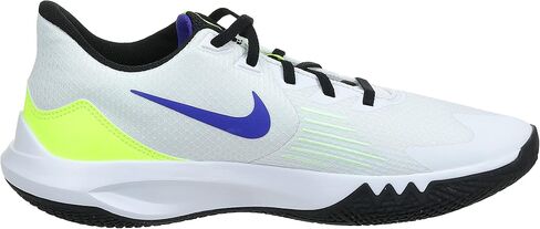 Nike Precision 5, White/Black-Barely Volt-Volt, 10 in Saudi Arabia