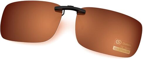 نظارات شمسية مستقطبة من Goiteia - تصميم مستطيل خفيف الوزن فوق النظارات الطبية، غير قابلة للطي، حماية من الأشعة فوق البنفسجية in Kuwait