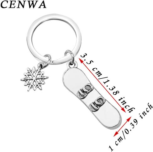 CENWA على الجليد هدية ثلاثية الأبعاد على الجليد وقلادة ندفة الثلج على الجليد المفاتيح على الجليد فريق هدية in Saudi Arabia