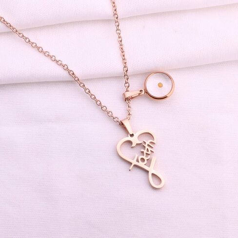 بذور الخردل الإيمان الحب القلب قلادة قلادة المجوهرات الدينية هدية in Kuwait