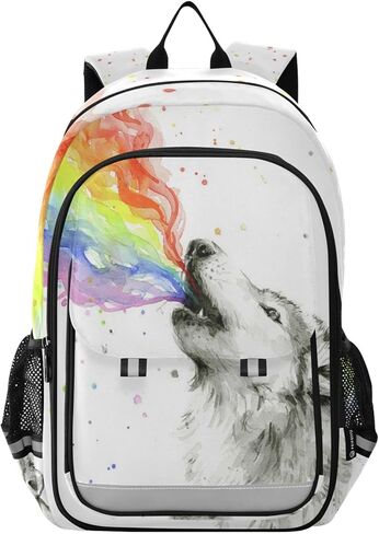 American Football Gold School Backpack Lightweight Laptop Backpack Student Travel Daypack with Reflective Stripes in Kuwait
