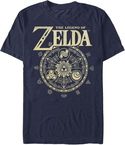 Nintendo Men's Legend of Zelda Symbolic Circle T-Shirt in Saudi Arabia