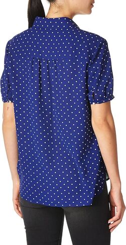 Anne Klein Women's Peterpan Collar Button Down Blouse in Saudi Arabia