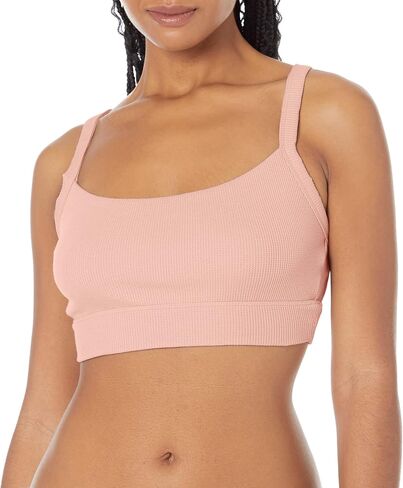 Hanes Women's Eco Luxe Long Line Scoop Crop DHY201, Pink Gleam, Large D-DD in Saudi Arabia