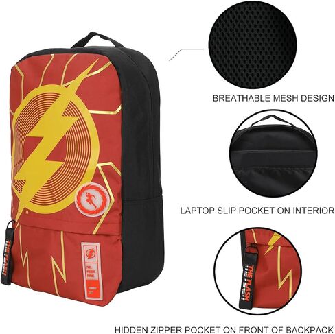The Flash Lightning Bolt Logo 19" Backpack in Saudi Arabia