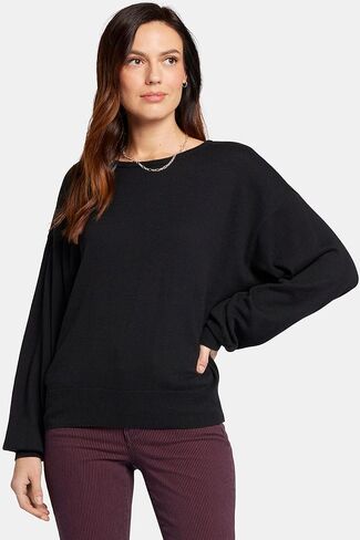 NYDJ Women's Dolman Sleeve Boat Neck Sweater in Saudi Arabia