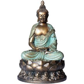 Buddha Statue Buda Gold 8.3" Buddha Statues for Home Decor,Meditation Buddah Statute Decor,Buddah Statute Zen Decoration