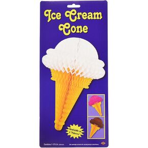 Beistle Tissue Ice Cream Cone