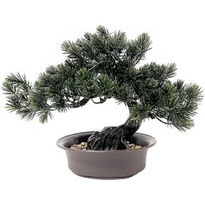 Artificial Bonsai Pine Tree Artificial Plant Decoration, Potted Artificial House Plants, for Decoration, Desktop Display