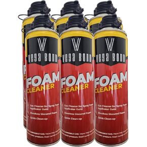 Vega Bond Spray Foam Gun Cleaner 15 oz (2-Packs) - Polyurethane Foam and Insulation Sealant Remover, Dissolves PU Foam, Professional Grade Formula for Easy Maintenance and Prolonged Tool Life in Kuwait