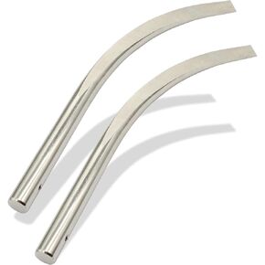 Aiwaiufu 2 Packs Banana Wedge, Pipe Flange Wedge, Underpinning Wedges Fitting Accessories for Pipe Fitting Welding Lathe Welding Machine