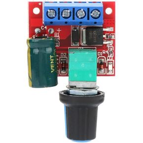 5V-28V Dc Motor Pwm Speed Controller Governor Speed LED Switch Dimmer Speed Control Module Volt Regulator