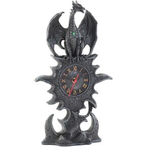 Western Outpost - Black Dragon Mantel Clock