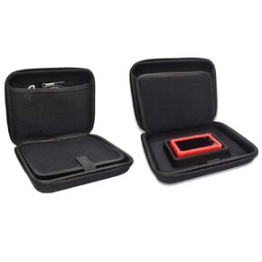 Portable Black Oscilloscope Storage Case, Compact Carry Bag Tailor Made for DS203, DS211, DS212, DS213, LA104; Nylon Oxford Cloth and EVA Material