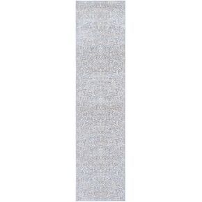 SAFAVIEH Webster Collection Runner Rug - 2'6" x 10', Grey & Beige, Distressed Viscose Design, Ideal for High Traffic Areas in Living Room, Bedroom (WBS314G)