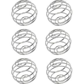 6Pcs Shaker Balls,Stainless Steel Mixing Balls for Protein Shaker Drinking Bottle(2.1 Inch)