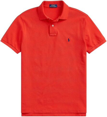 POLO RALPH LAUREN Ralph Lauren Men's Classic Fit Mesh Pony Logo Polo Shirt (XXL, HarborBlue) in Saudi Arabia