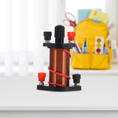 TEHAUX 2pcs Electromagnetic Induction Coil, Demonstration Induction Coil Induction Coil Electromagnet Kit Primary Coil Copper Cylinder Teaching Solenoid Coil for Physics Teaching in Kuwait