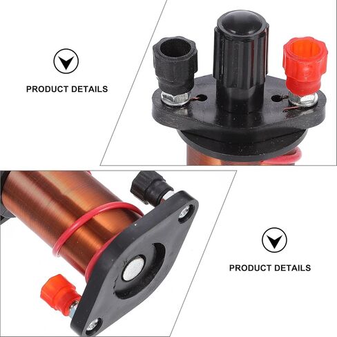 TEHAUX 2pcs Electromagnetic Induction Coil, Demonstration Induction Coil Induction Coil Electromagnet Kit Primary Coil Copper Cylinder Teaching Solenoid Coil for Physics Teaching in Kuwait