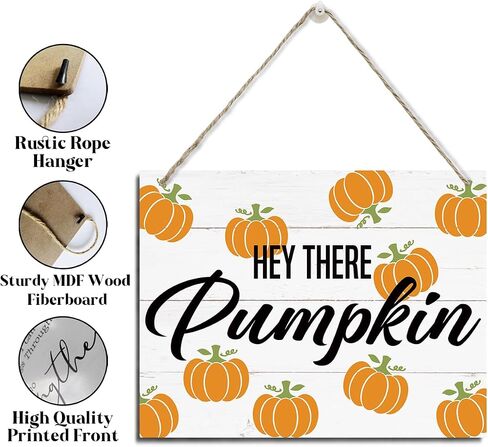 Fall Decoration, Fall Markets Sign, Rustic Hanging Wood Plaque Sign, Pumpkins Decor, Farmhouse Decor, Fall Wall Art, Home Kitchen Wall Decor, Kitchen Door Sign, Decorative Wooden Wall Sign in Saudi Arabia