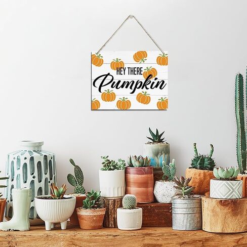 Fall Decoration, Fall Markets Sign, Rustic Hanging Wood Plaque Sign, Pumpkins Decor, Farmhouse Decor, Fall Wall Art, Home Kitchen Wall Decor, Kitchen Door Sign, Decorative Wooden Wall Sign in Saudi Arabia