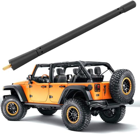 OFONO Short Antenna for Dodge Ram 1500 2500 3500 2009-2024, Truck Dodge Ram 1500 Accessories, 7 Inches Stubby Dodge Ram Classic Warlock Antenna Replacement Mast Optimized Car Radio Reception in Saudi Arabia