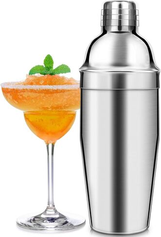 Cocktail Shaker, 25oz Martini Shaker Drink Shaker with Built In Strainer for Bartending, Stainless Steel Bar Shaker Large Bartender Shaker Margarita Mixer for Mixed Drinks in Saudi Arabia