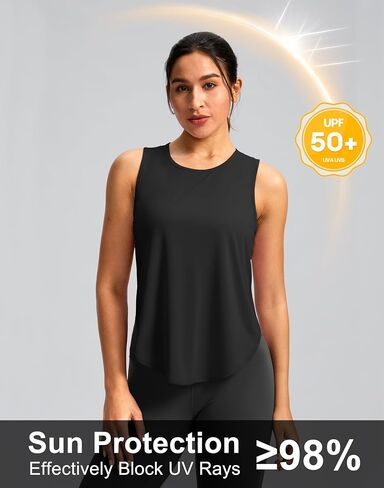 Soothfeel المرأة تجريب تانك القمم Racerback أكمام تشغيل التنس قميص فضفاض صالح الرياضة الصالة الرياضية ممارسة اليوغا رياضية أعلى in Saudi Arabia