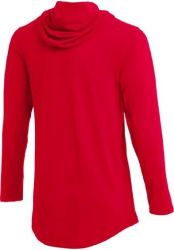 Nike Mens Dry Long Sleeve Hoodie Tee (Maroon, Medium) in Kuwait