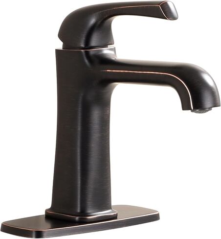 Bathroom Sink Faucet 1 Hole Single Handle Oil Rubbed Bronze for Bathroom Sink Vanity RV Farmhouse Sink(1001ORB-QC) in Saudi Arabia