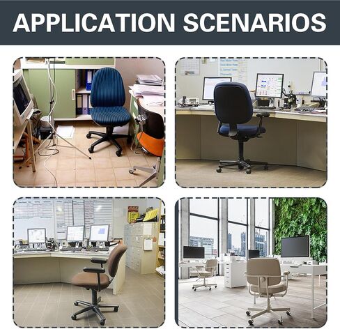 قطعتان من غطاء كرسي المكتب من قماش الجاكار السميك القابل للتمدد وأغطية كراسي الكمبيوتر وغطاء مقعد المكتب وقابل للإزالة والغسل وأغطية كرسي الألعاب الواقية لأغطية الكراسي العالمية، رمادي in Kuwait