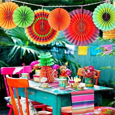 مفرش طاولة سيرابي المكسيكي مقاس 35.56 × 84 بوصة لتزيين حفلات الزفاف المكسيكية والنزهات الخارجية وطاولة الطعام، مفارش طاولة حفلات استقبال المولود الجديد in Kuwait