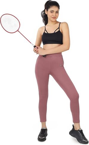 Stretchable Yoga Pants for Women & Gym Pants for Women Workout with Mesh Insert & Side Pockets in Saudi Arabia