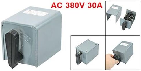 AC 380V 30A Cam Starter Forward Stop Reversing Motor Changeover Switch HY2-30A in Saudi Arabia