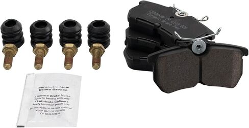 TRQ Rear Ceramic Brake Pads & Rotors Kit Compatible with 2018-2020 Honda Odyssey in Saudi Arabia