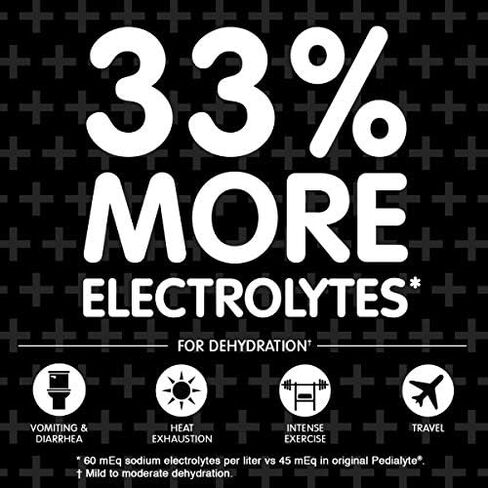 Pedialyte AdvancedCare Plus Electrolyte Powder, Berry Frost, Has PreActiv Prebiotics, Electrolyte Drink, 100 Single-Serving Powder Packets in Saudi Arabia