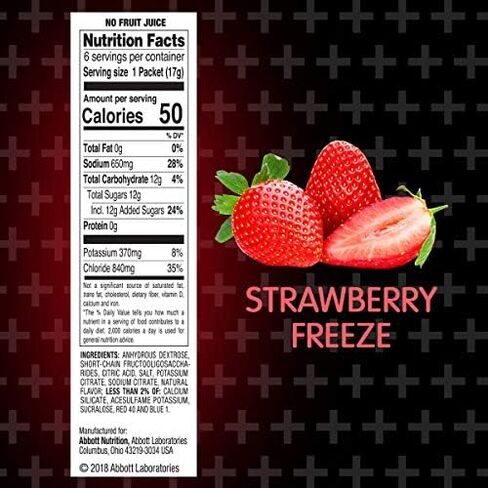 Pedialyte AdvancedCare Plus Electrolyte Powder, Berry Frost, Has PreActiv Prebiotics, Electrolyte Drink, 100 Single-Serving Powder Packets in Saudi Arabia