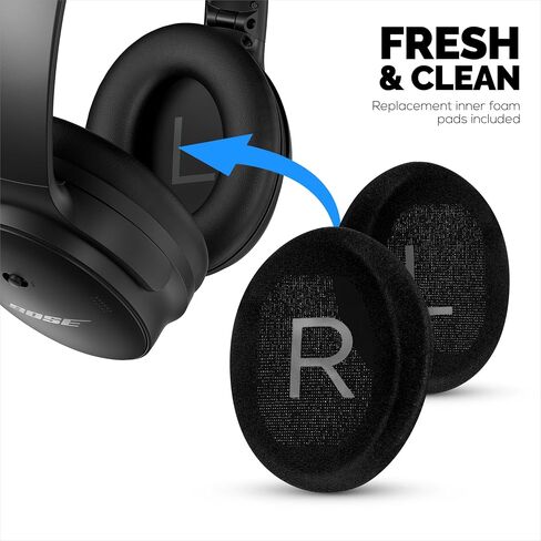 وسائد أذن بديلة لسماعات Bose QC15، جودة محسنة مع رغوة ذاكرة حقيقية، مادة وسادة أذن بديلة عالية الجودة، تناسب أيضًا QuietComfort 15 2 Ae2 Ae2i Ae2w، من Brainwavz in Saudi Arabia