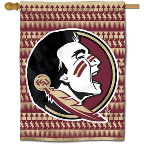 College Flags & Banners Co. Florida State Seminoles Chevron Double Sided House Flag