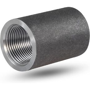 NDCT0300 1" Straight Merchant Steel Coupling With Black Coating