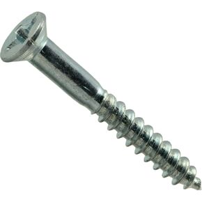 014973291907 Phillips Flat Wood Screws, 5 x 1, Piece-100