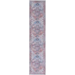 SAFAVIEH Serapi Collection Runner Rug - 2' x 9', Rust & Ivory, Boho Chic Design, Non-Shedding Machine Washable & Slip Resistant Ideal for High Traffic Areas in Living Room, Bedroom (SEP537P)