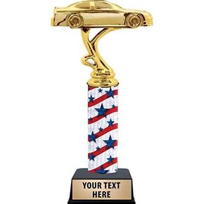Car Trophies - 11" Customized Stock Car Trophy for Racing Trophies, Street Race Trophies, Car Race Trophy Awards Prime
