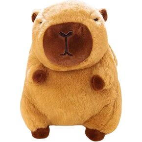 Capybara Stuffed Animal, Soft Capybara Plush Sleeping Pillow Birthday Xmas Gift for Kids(23.6Inch)